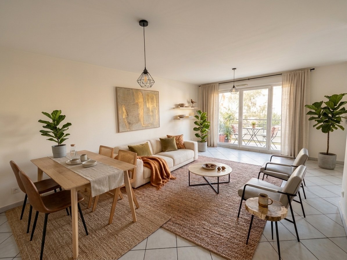 APPARTEMENT T2 A LOUER - WASQUEHAL La Terrasse - 49.07 m2 - 785 &euro; charges comprises par mois