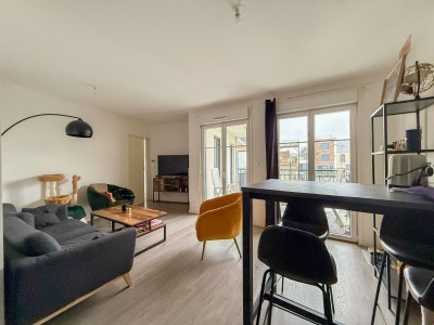 APPARTEMENT T2 A VENDRE - MARCQ EN BAROEUL PLOUICH - 48.35 m2 - 219�000�&euro;